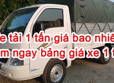 Xe tải nhỏ giá bao nhiêu?