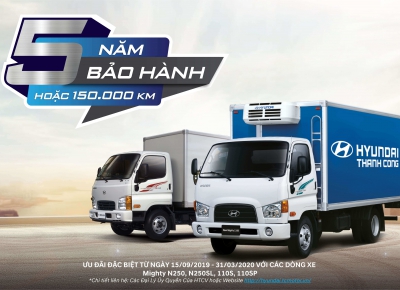 TĂNG THỜI HẠN BẢO HÀNH HYUNDAI VIETNAM