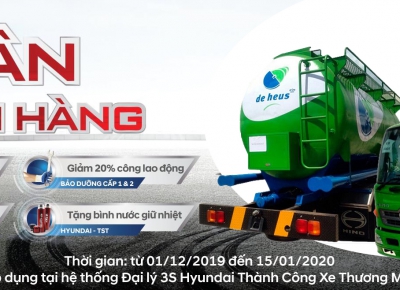 HYUNDAI TRI ÂN KHÁCH HÀNG CUỐI NĂM