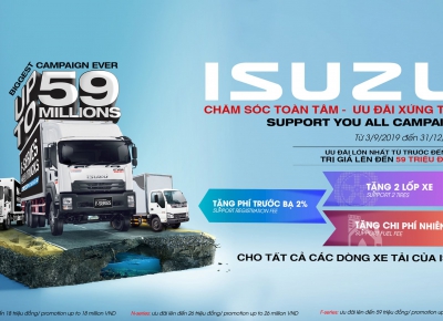 ISUZU KHUYẾN MÃI CUỐI NĂM 